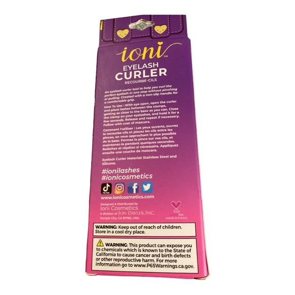 Ioni eyelash curler Pearls without plucking or pulling - Picture 2 of 2